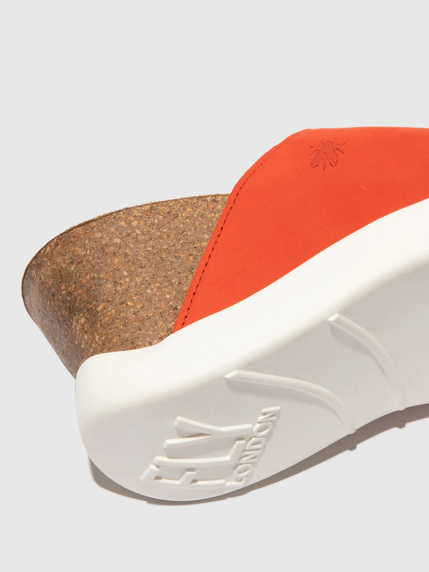 Slip-on Mules GINO966FLY SCARLET