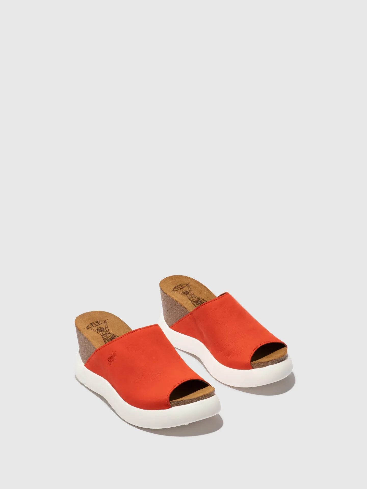 Slip-on Mules GINO966FLY SCARLET