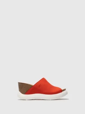 Slip-on Mules GINO966FLY SCARLET