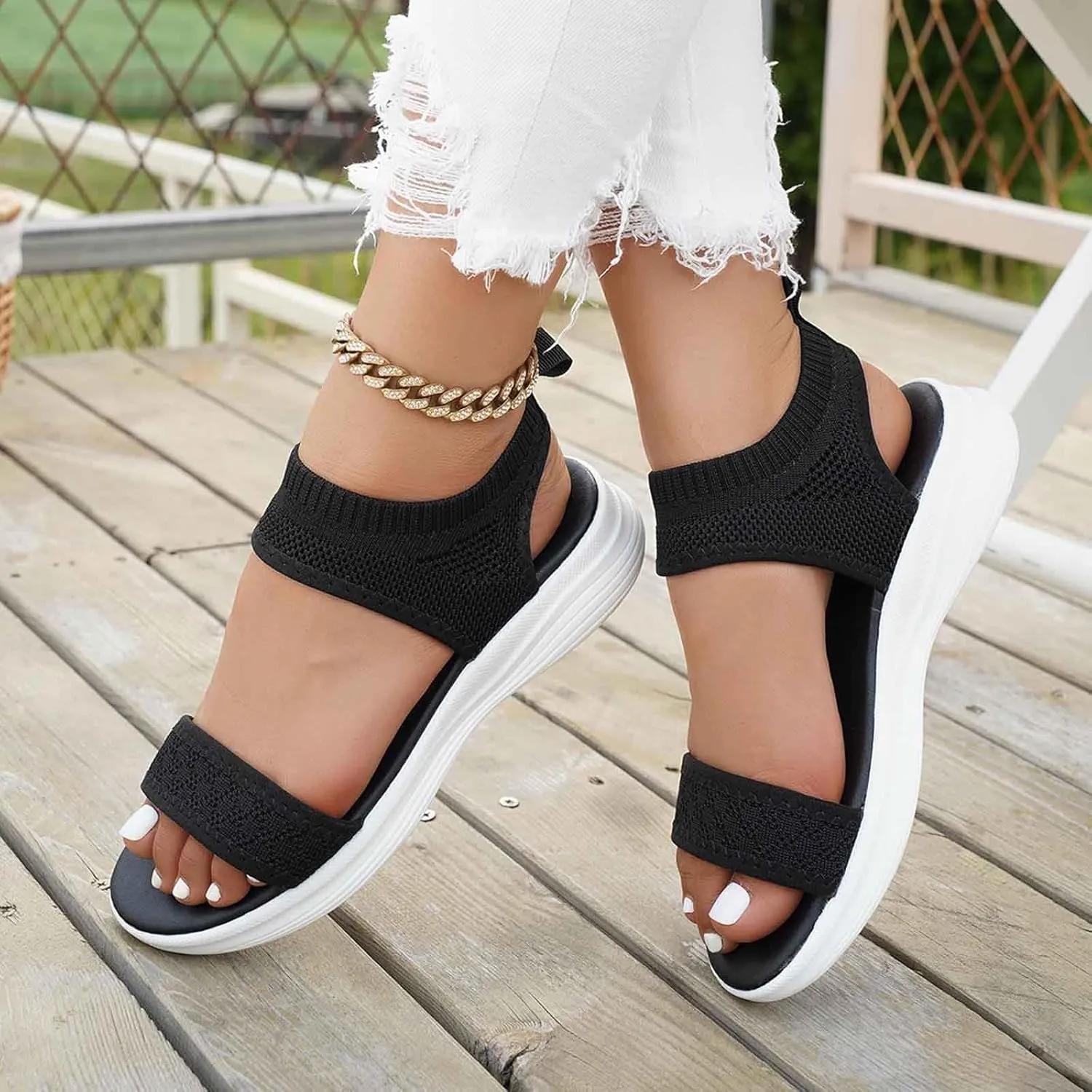 Summer Women's Sandals Casual Outdoor Footwear Comfortable Open Toe Design With Breathable Shape up Sandals for Women