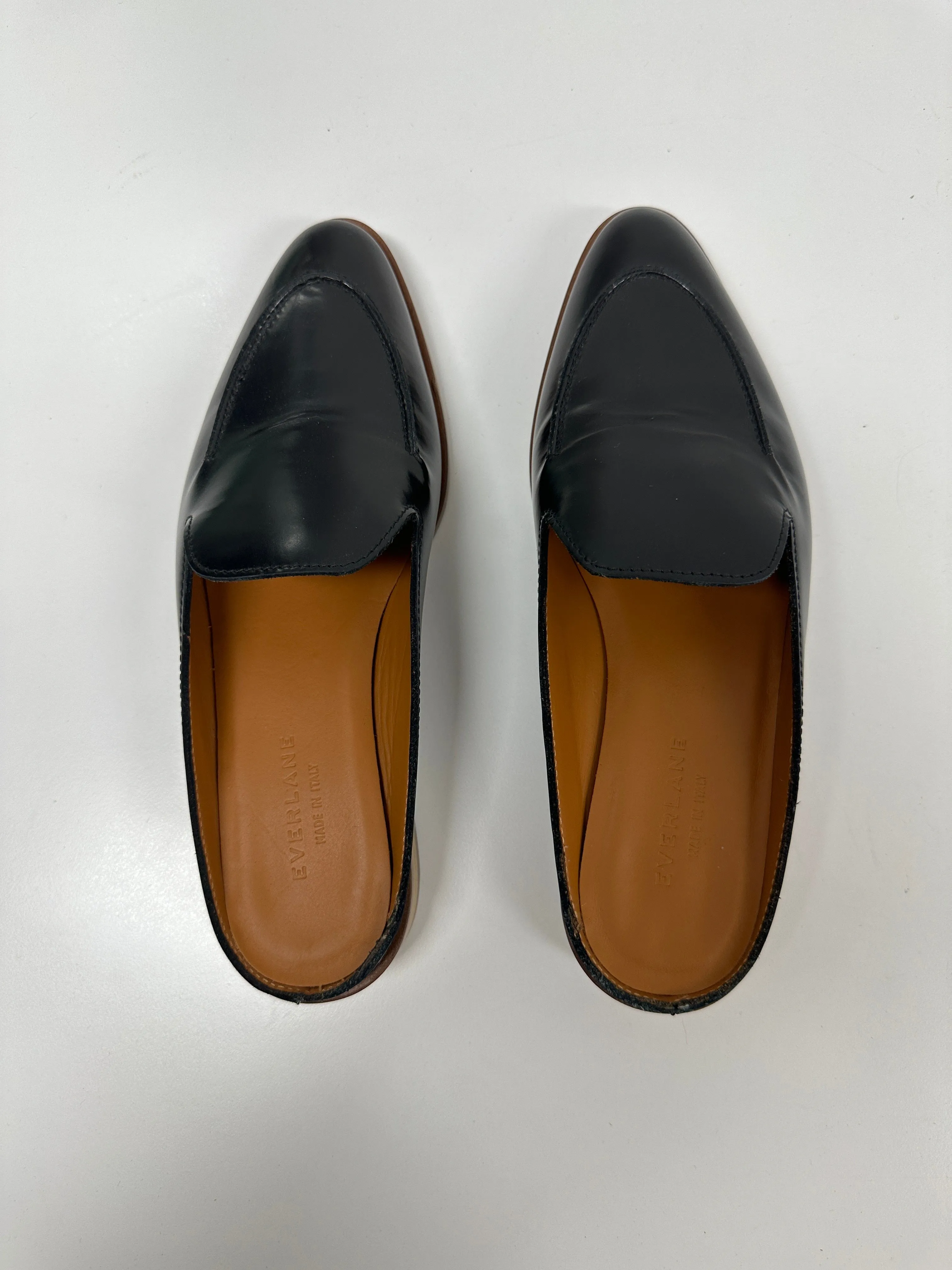 The Modern Loafer Mule in Black