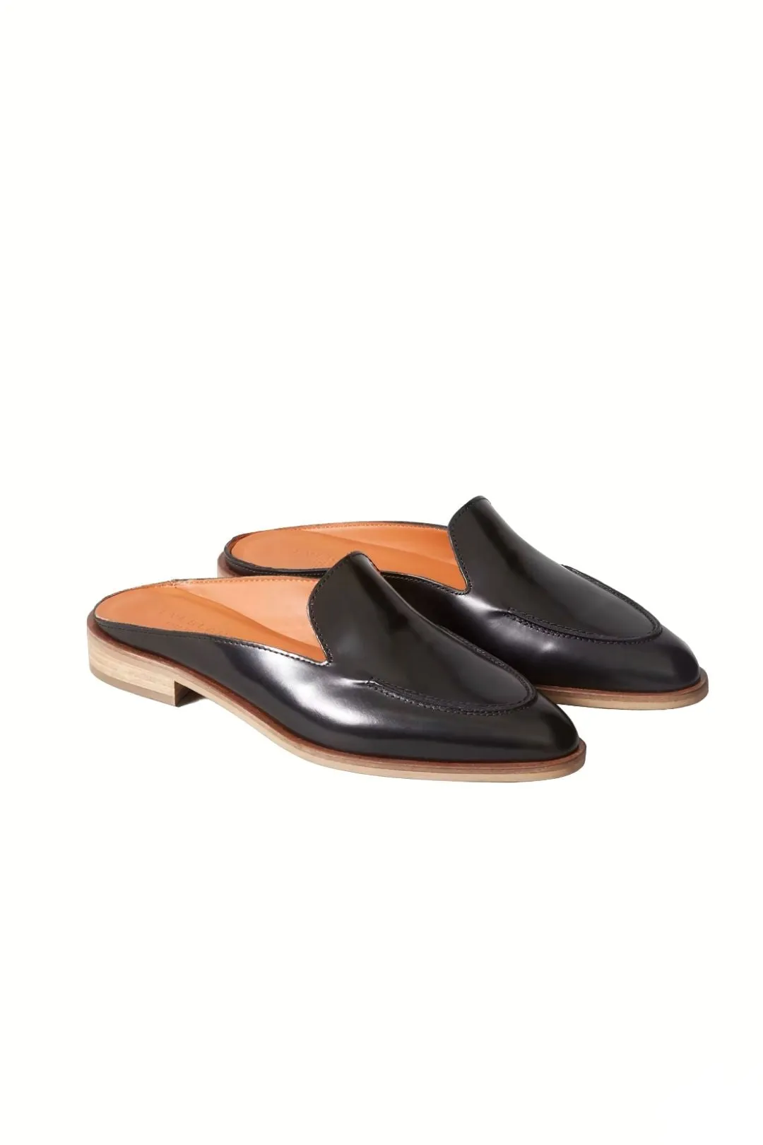 The Modern Loafer Mule in Black