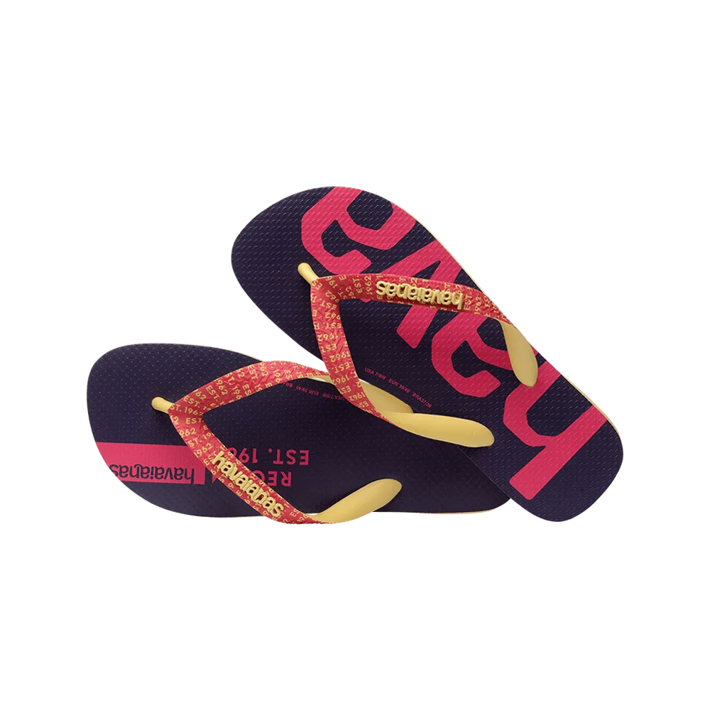 Top Logomania Mid Tech Flip Flops