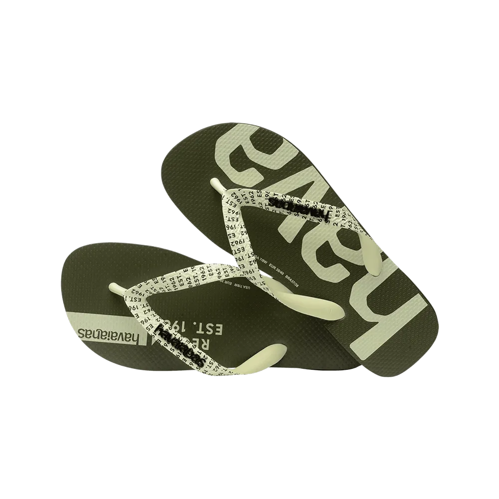 Top Logomania Mid Tech Flip Flops