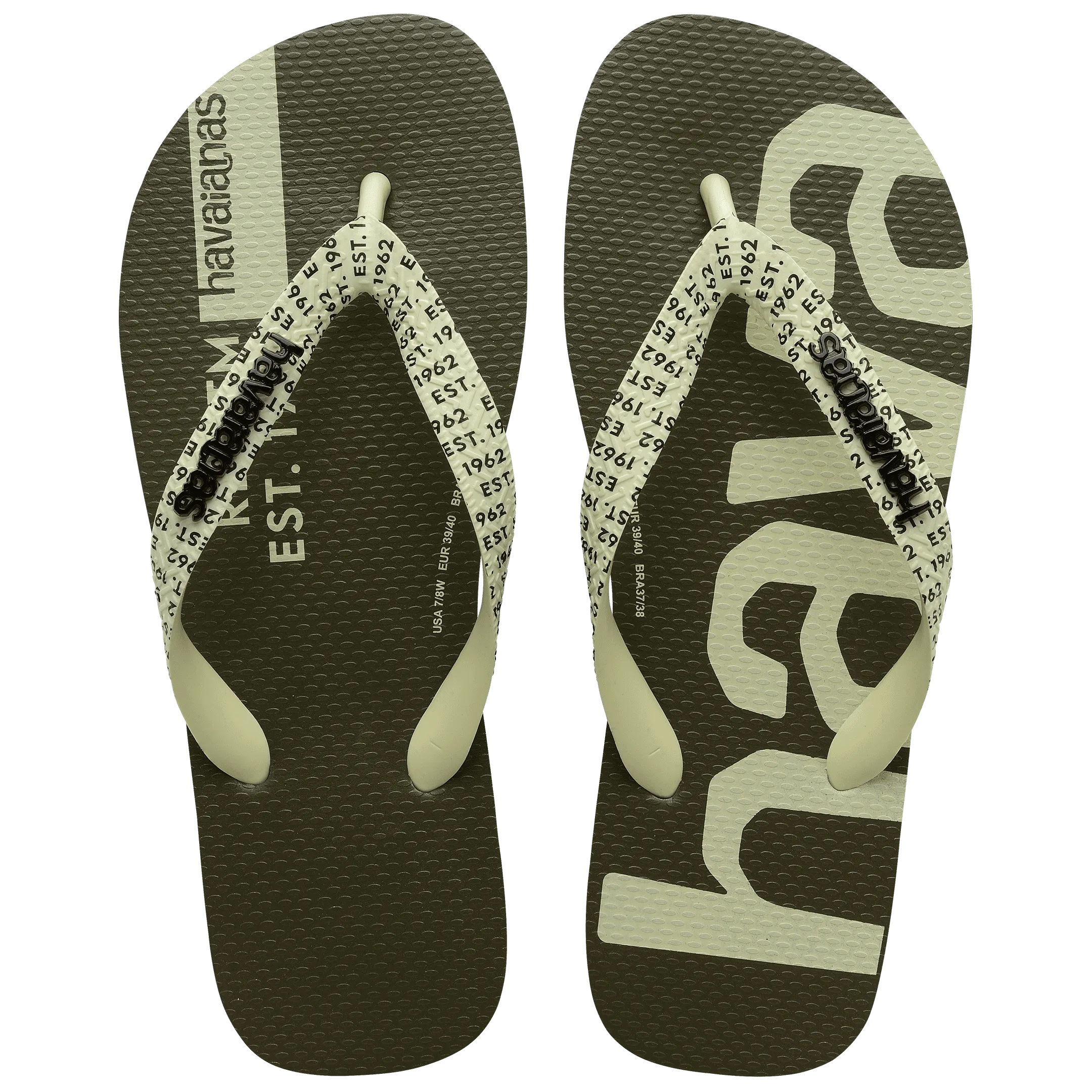 Top Logomania Mid Tech Flip Flops