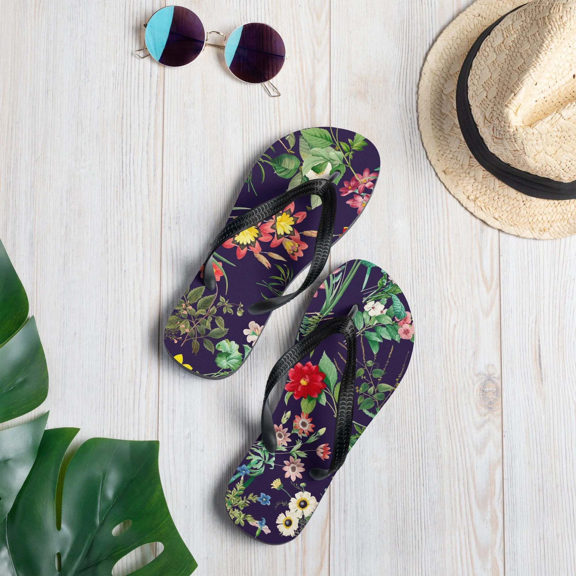 Wild Flower Flip-Flops