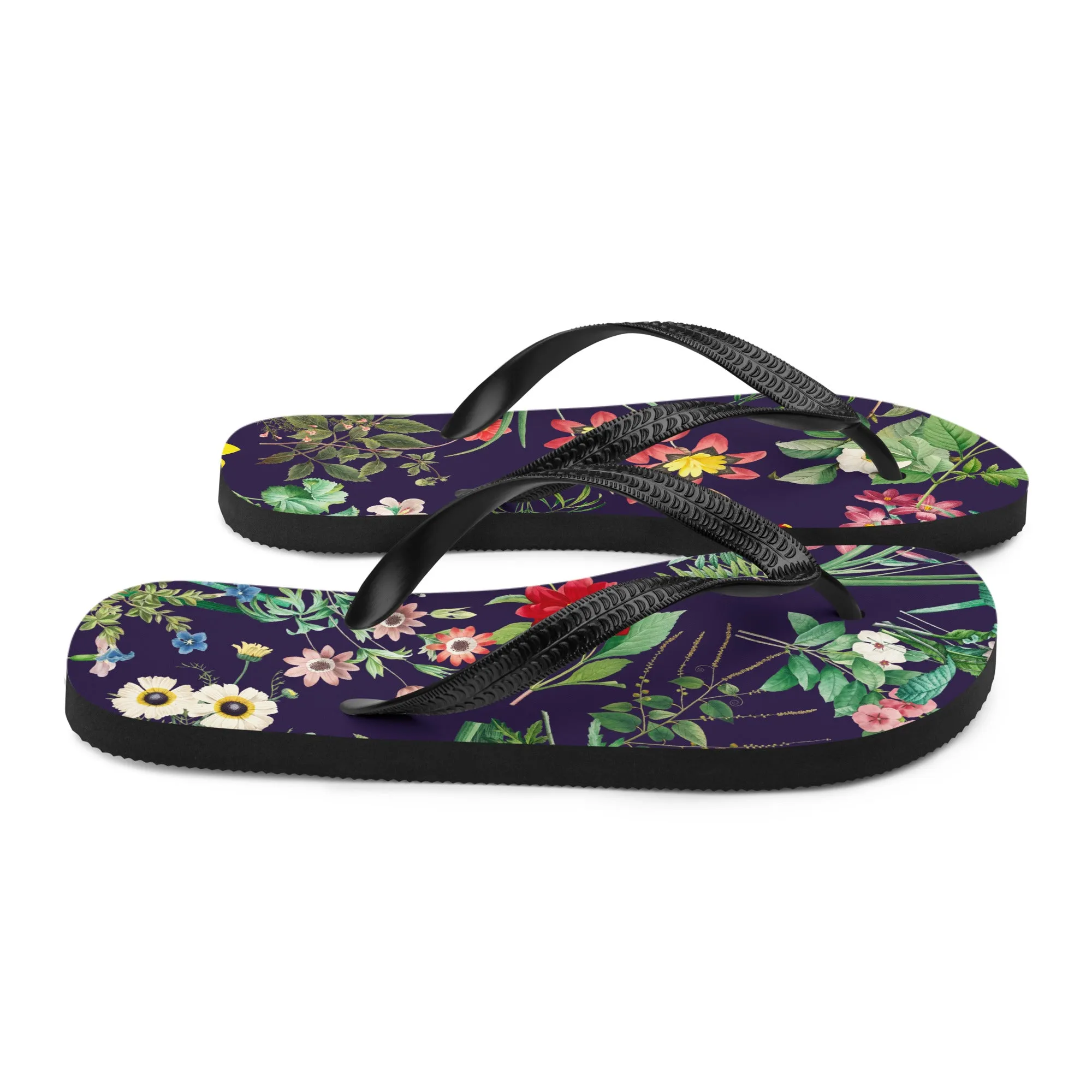 Wild Flower Flip-Flops