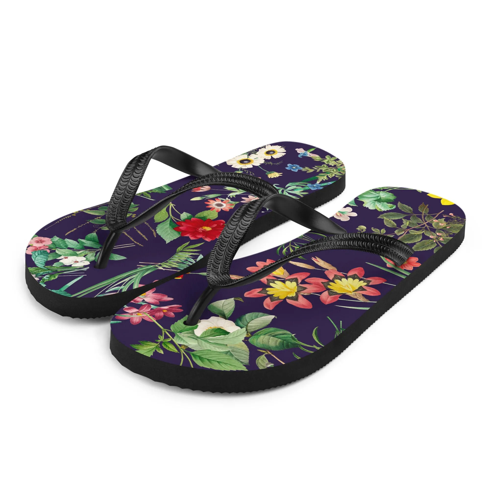 Wild Flower Flip-Flops
