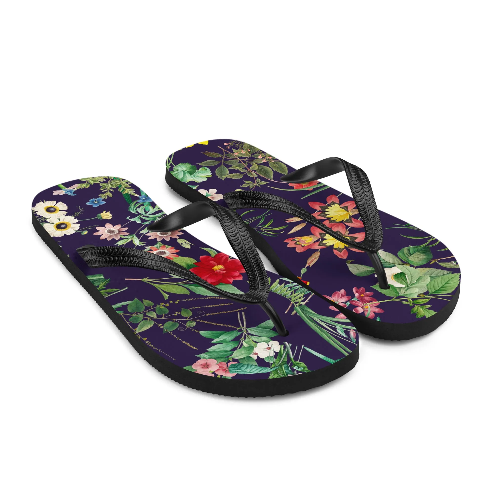 Wild Flower Flip-Flops
