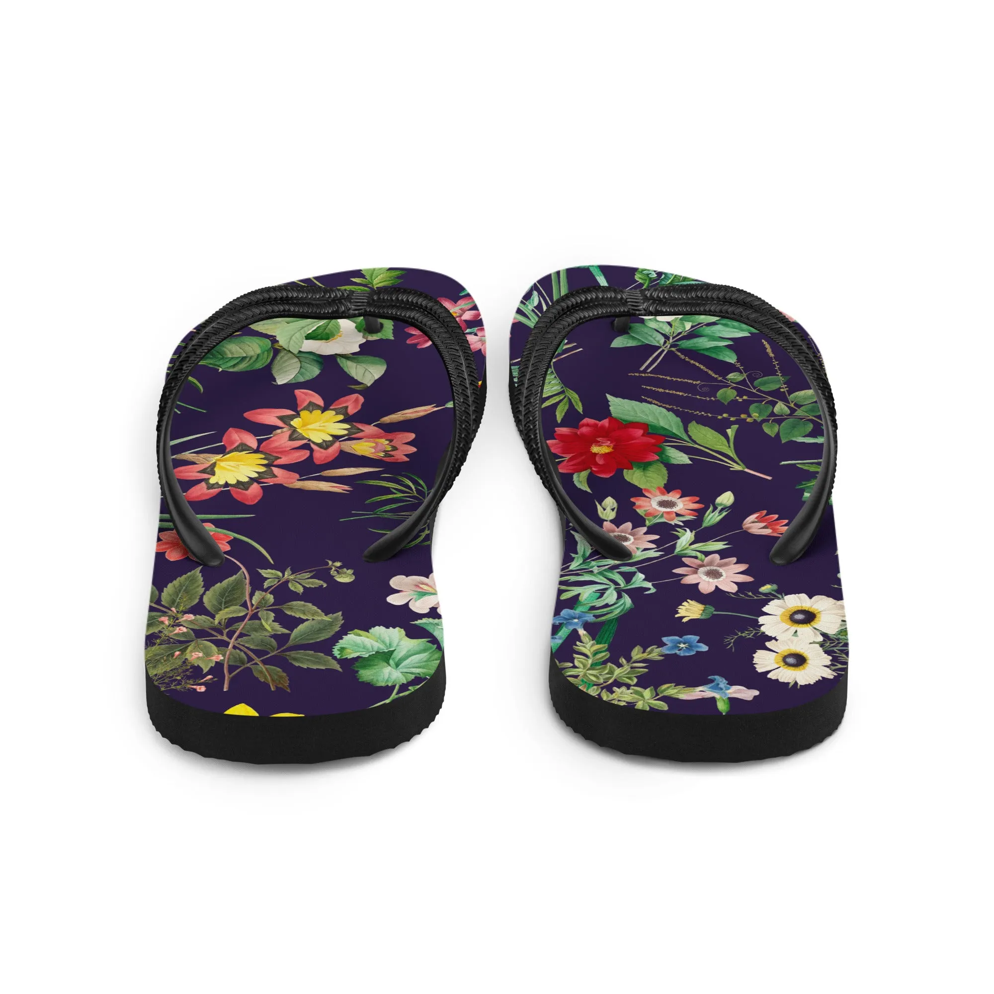 Wild Flower Flip-Flops